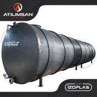 100cbm Horizontal Acid Tank