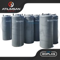 2 Ton Vertical Acid Storage Tank