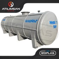 20m3 Fiberglass Horizontal Acid Tank