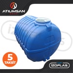 1500 Litre 3 Katmanlı Yatay Su Deposu